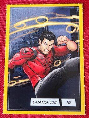 Loblaws Marvel Stickers - 15 Shang Chi - MAKE A BUNDLE!!